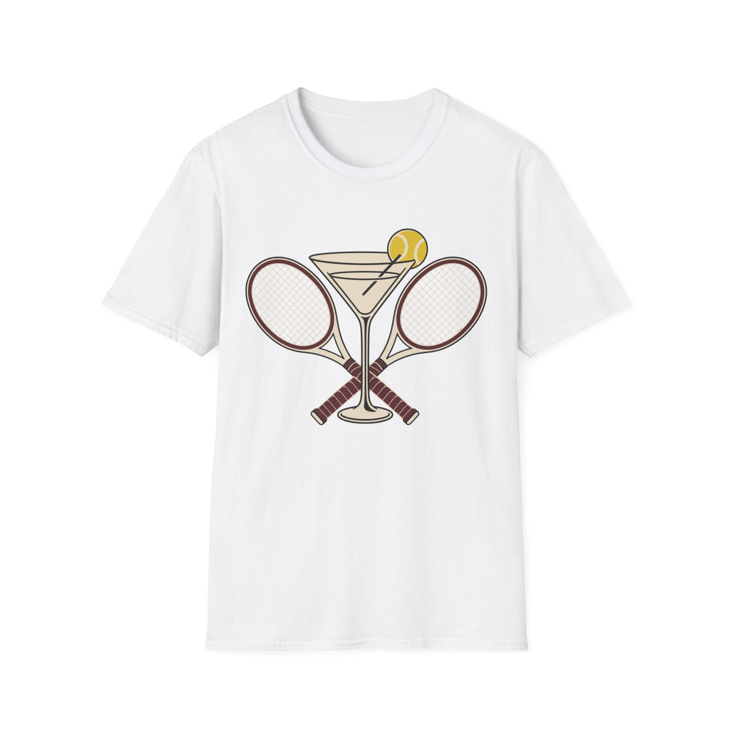 Tennis Wine glass T Shirt