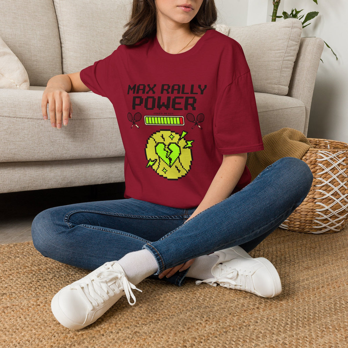 Max Rally Power Retro Gaming T Shirt