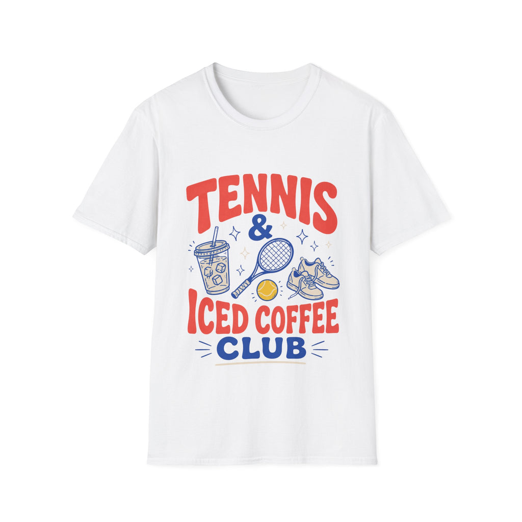 Tennis Iced Coffee Club T Shirt