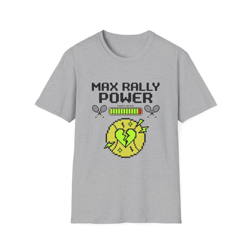 Max Rally Power Retro Gaming T Shirt
