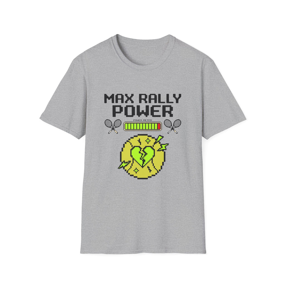 Max Rally Power Retro Gaming T Shirt