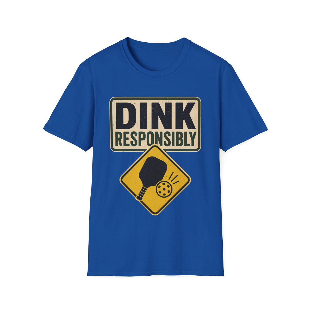 Dink responsibly hazard T shirt