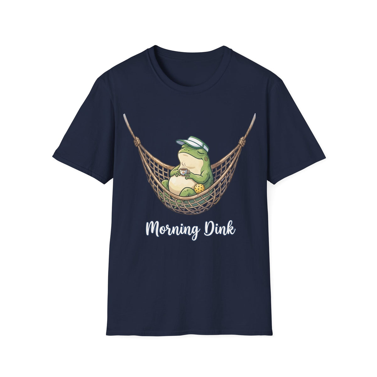 Morning Dink Frog T shirt