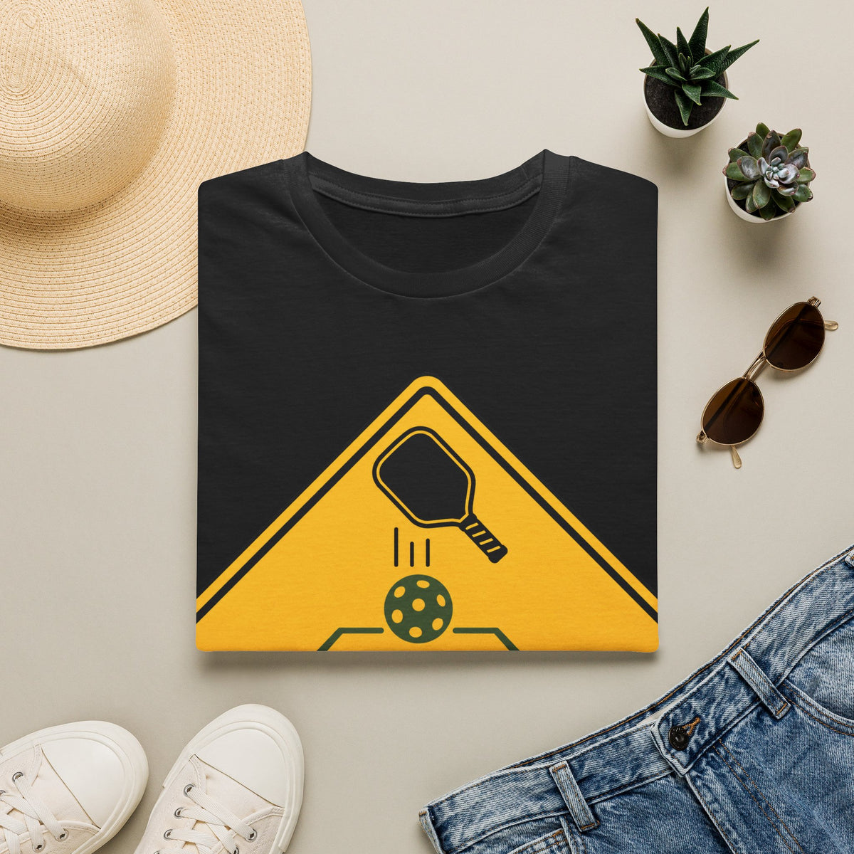 Dink drop zone hazard T shirt