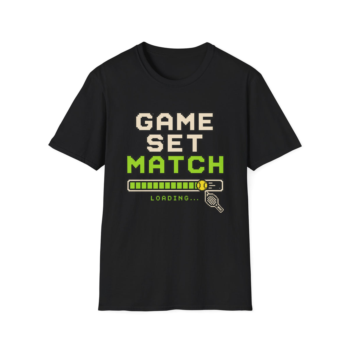 Game Set Match Retro Gaming T shirt