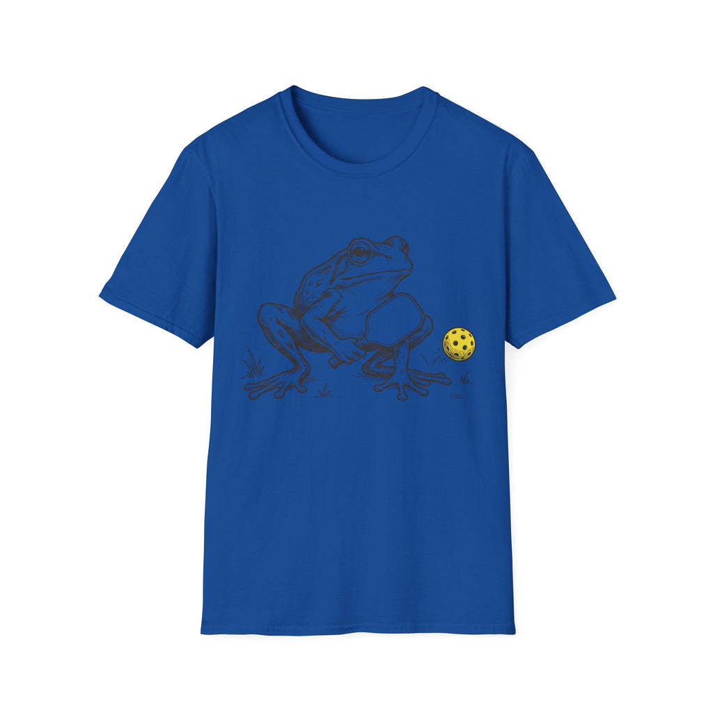 Frog playing pickleball T shirt