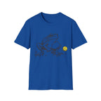 Frog playing pickleball T shirt