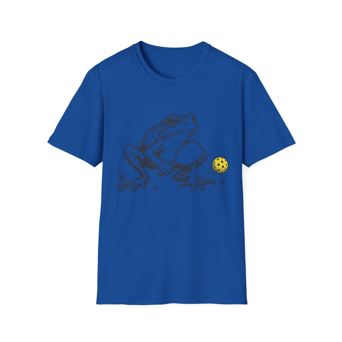 Frog playing pickleball T shirt