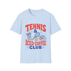 Tennis Iced Coffee Club T Shirt