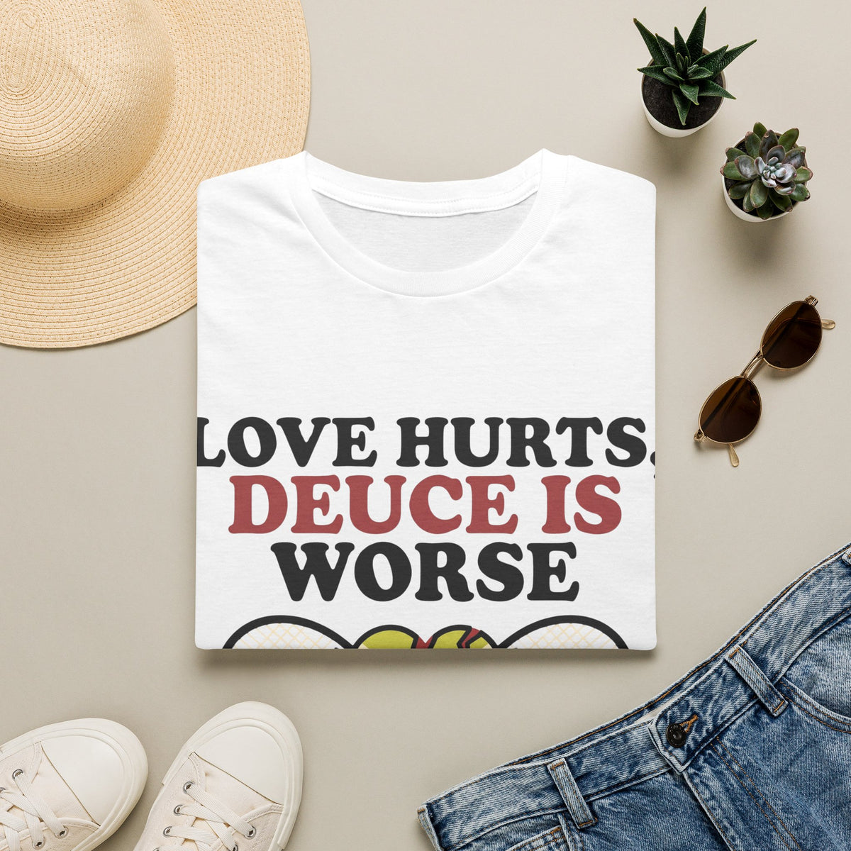 Love hurts, Deuce is worse T Shirt