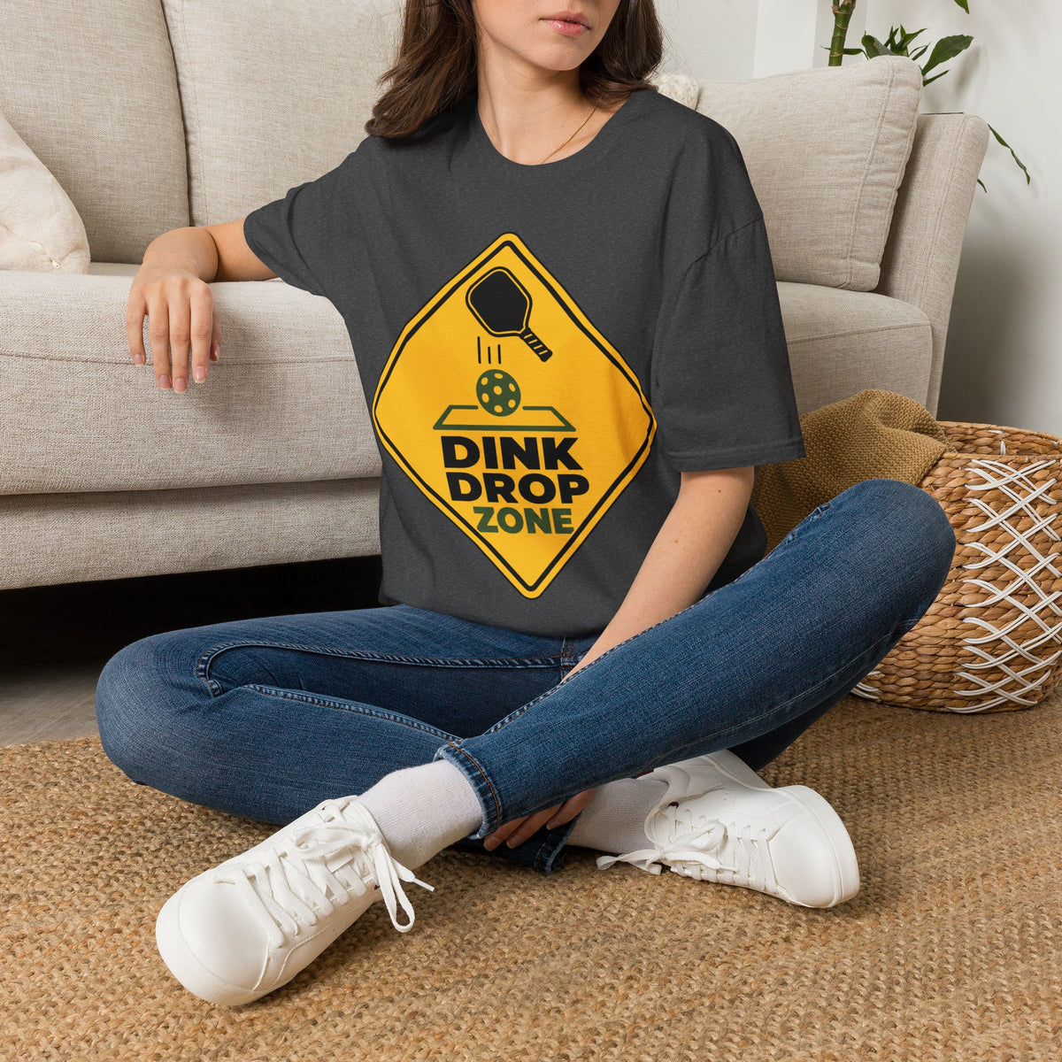 Dink drop zone hazard T shirt