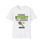 Press Start to Serve Retro Game T shirt