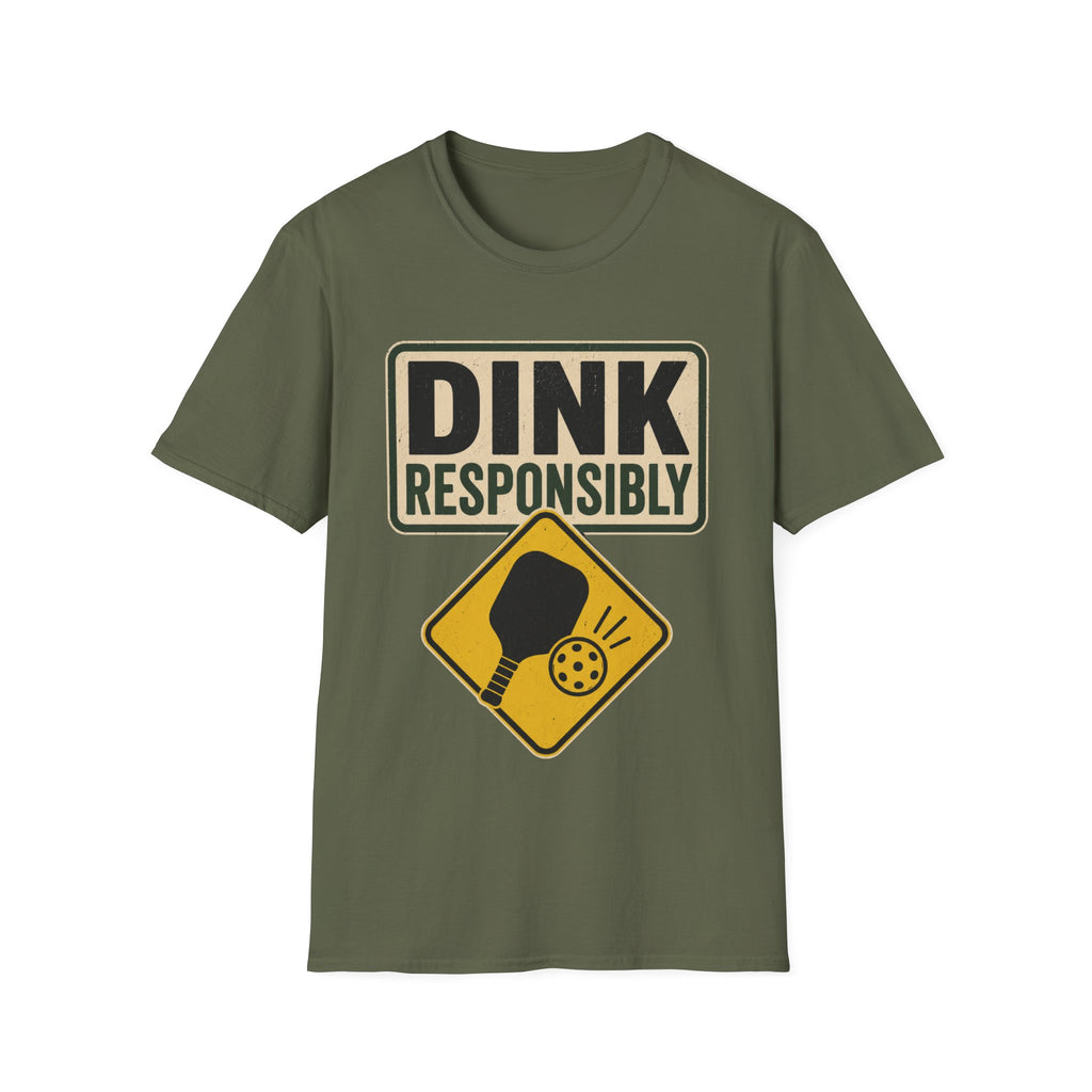 Dink responsibly hazard T shirt