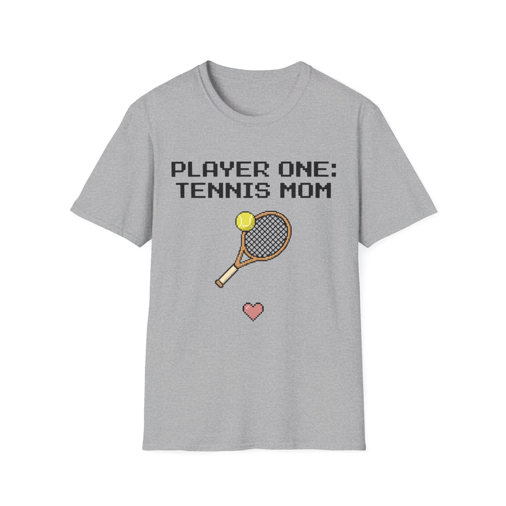 Retro Gaming Tennis Mom T Shirt