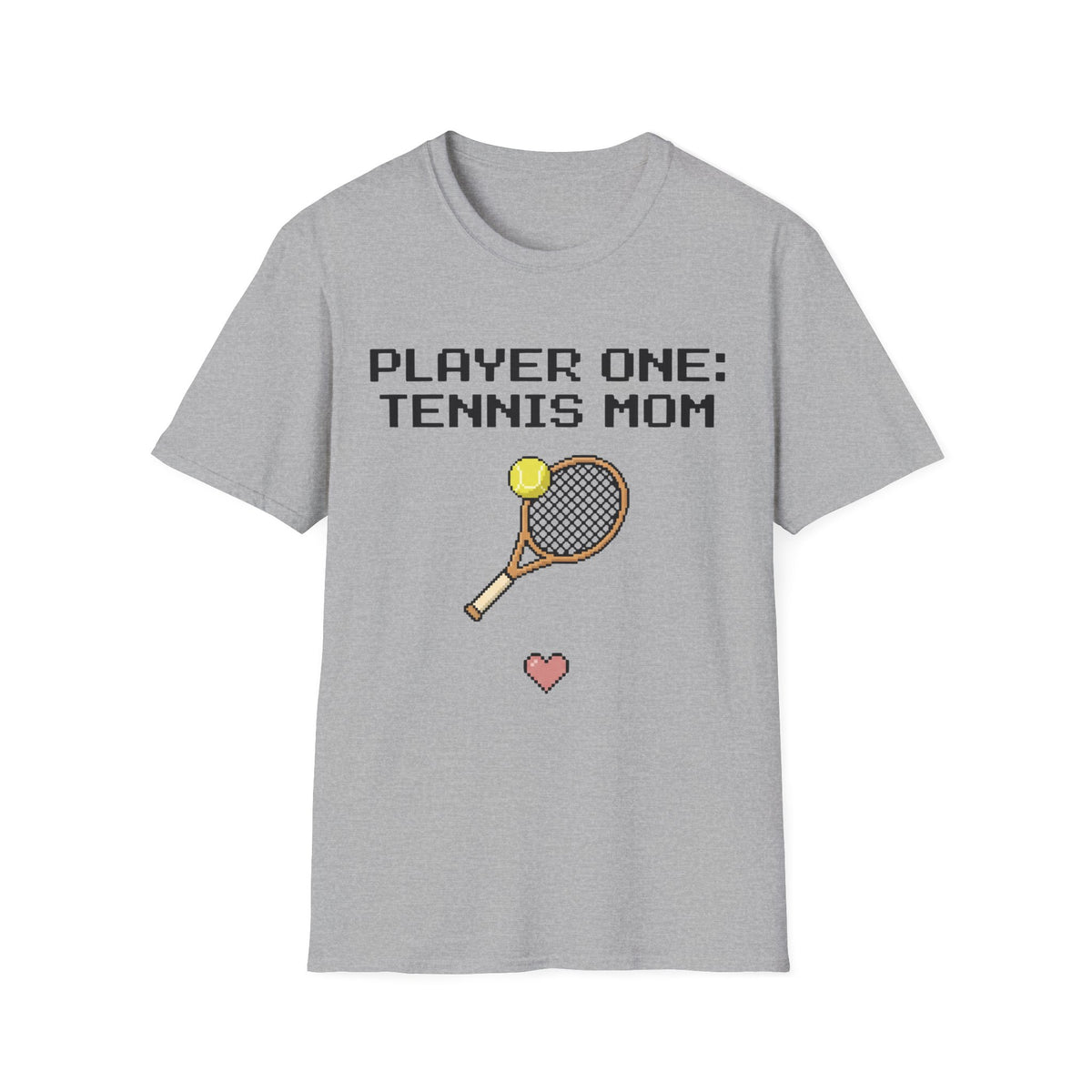 Retro Gaming Tennis Mom T Shirt