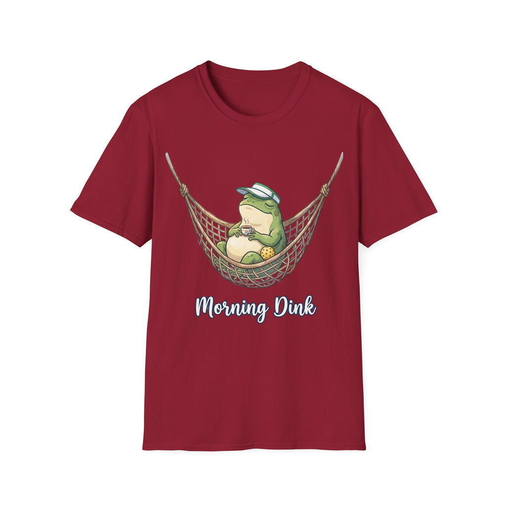 Morning Dink Frog T shirt