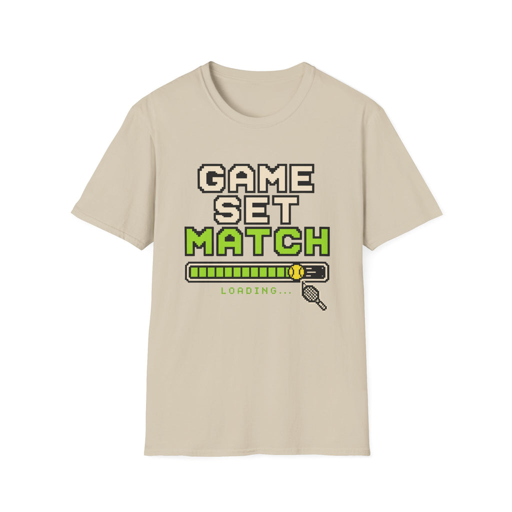 Game Set Match Retro Gaming T shirt