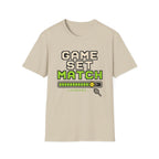 Game Set Match Retro Gaming T shirt