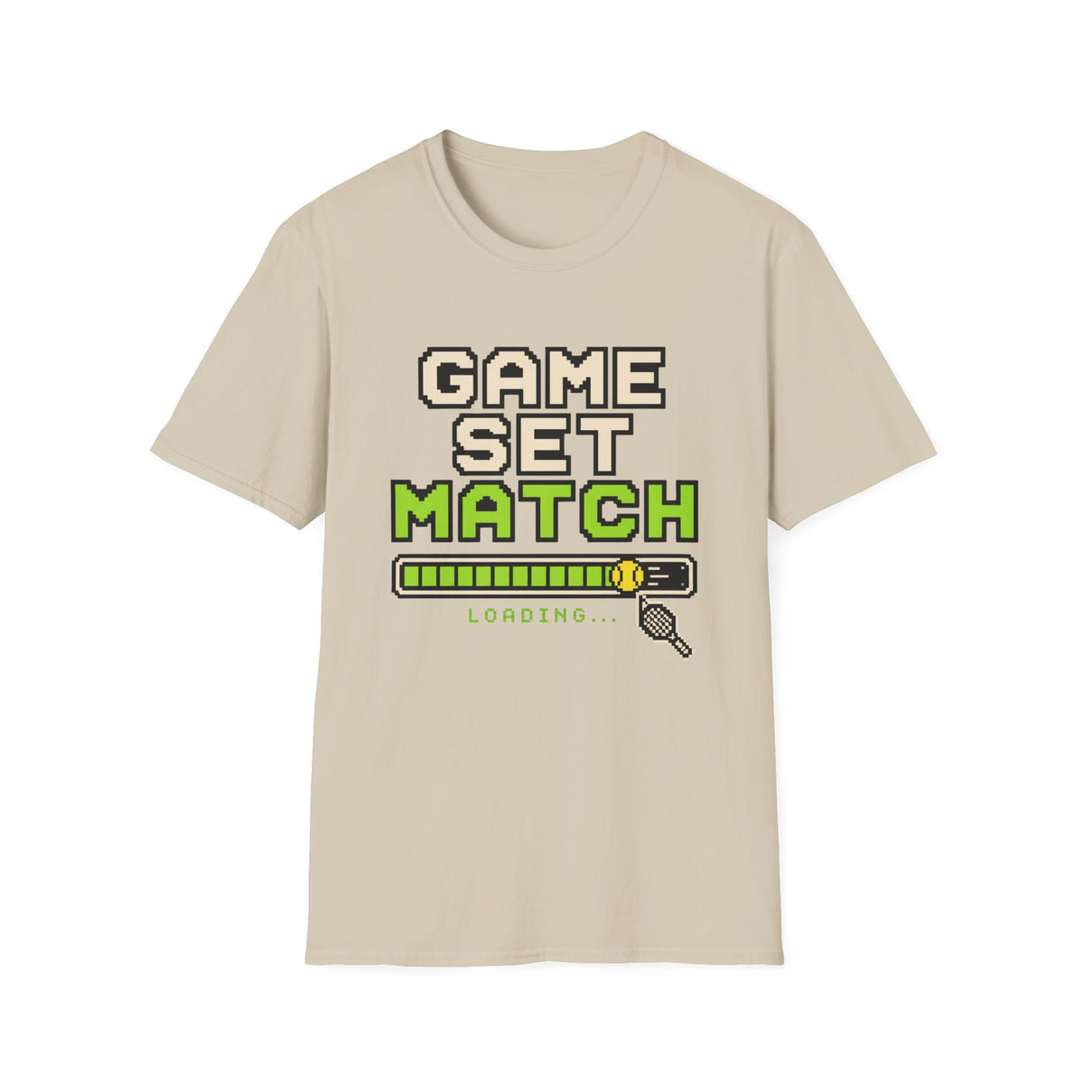 Game Set Match Retro Gaming T shirt