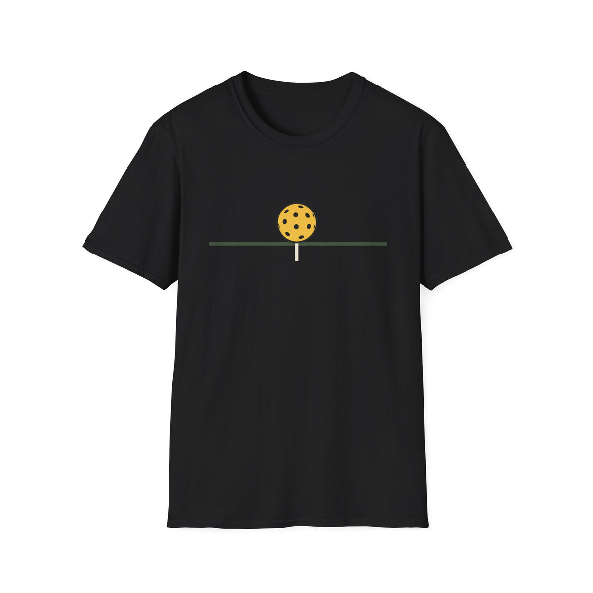 Pickleball on the line Graphic T shirt