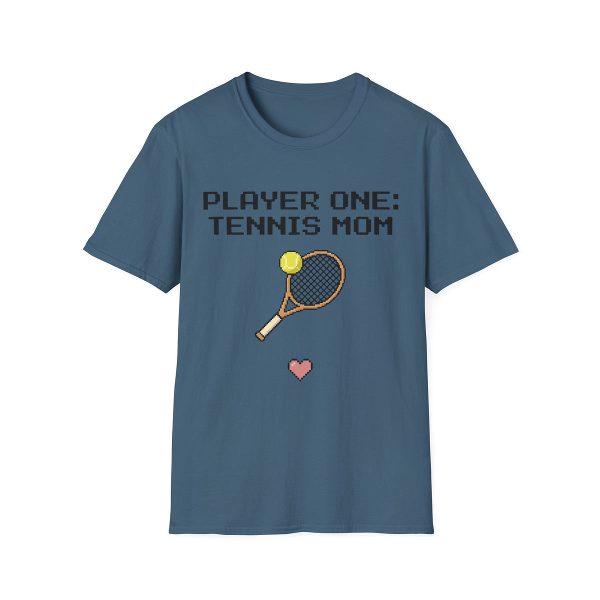 Retro Gaming Tennis Mom T Shirt