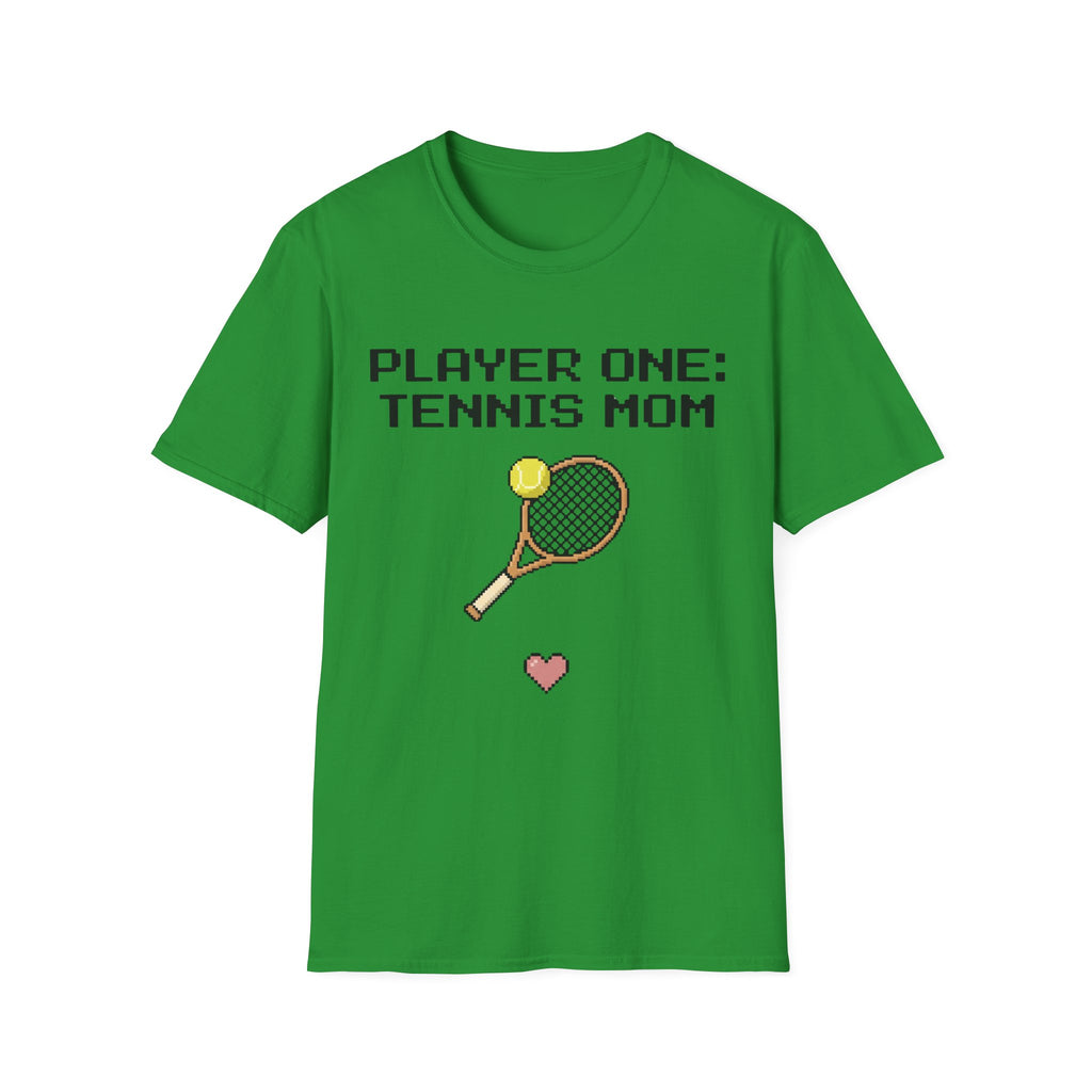 Retro Gaming Tennis Mom T Shirt