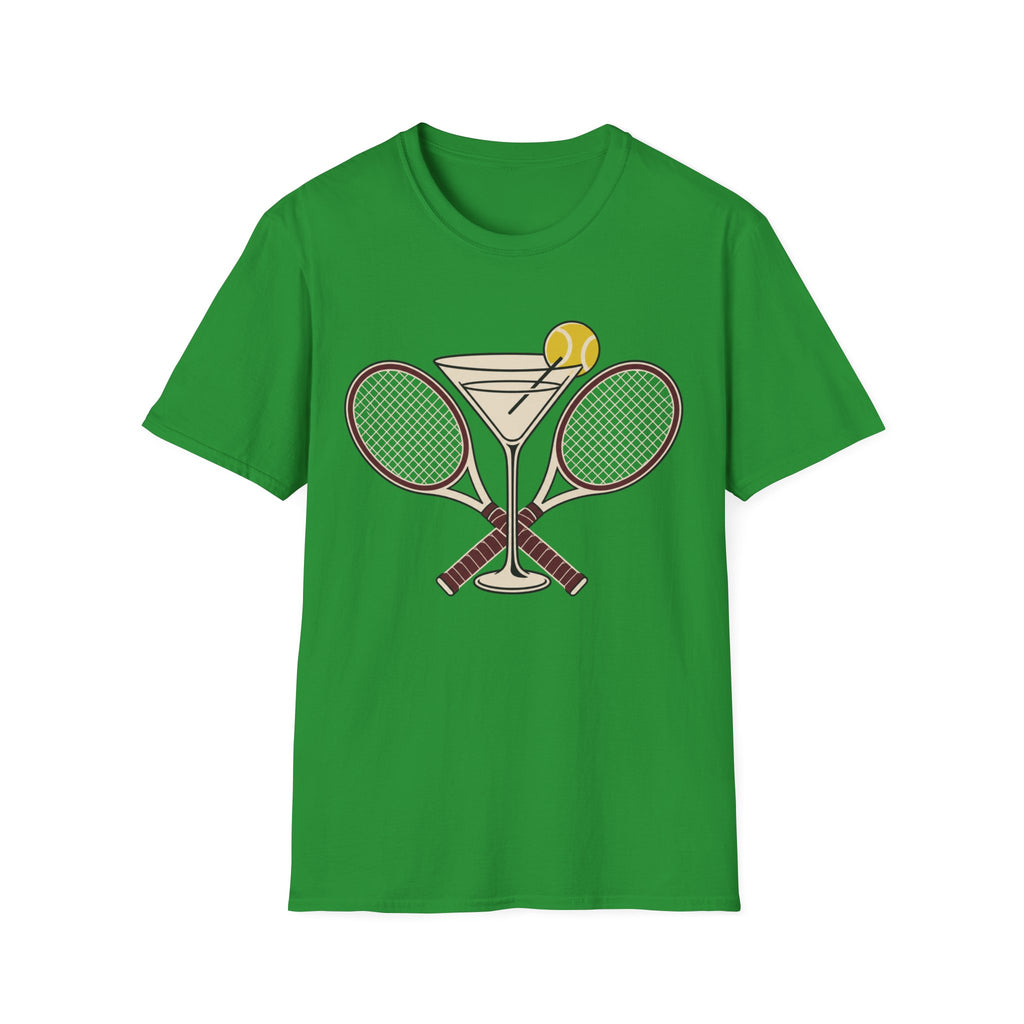 Tennis Wine glass T Shirt