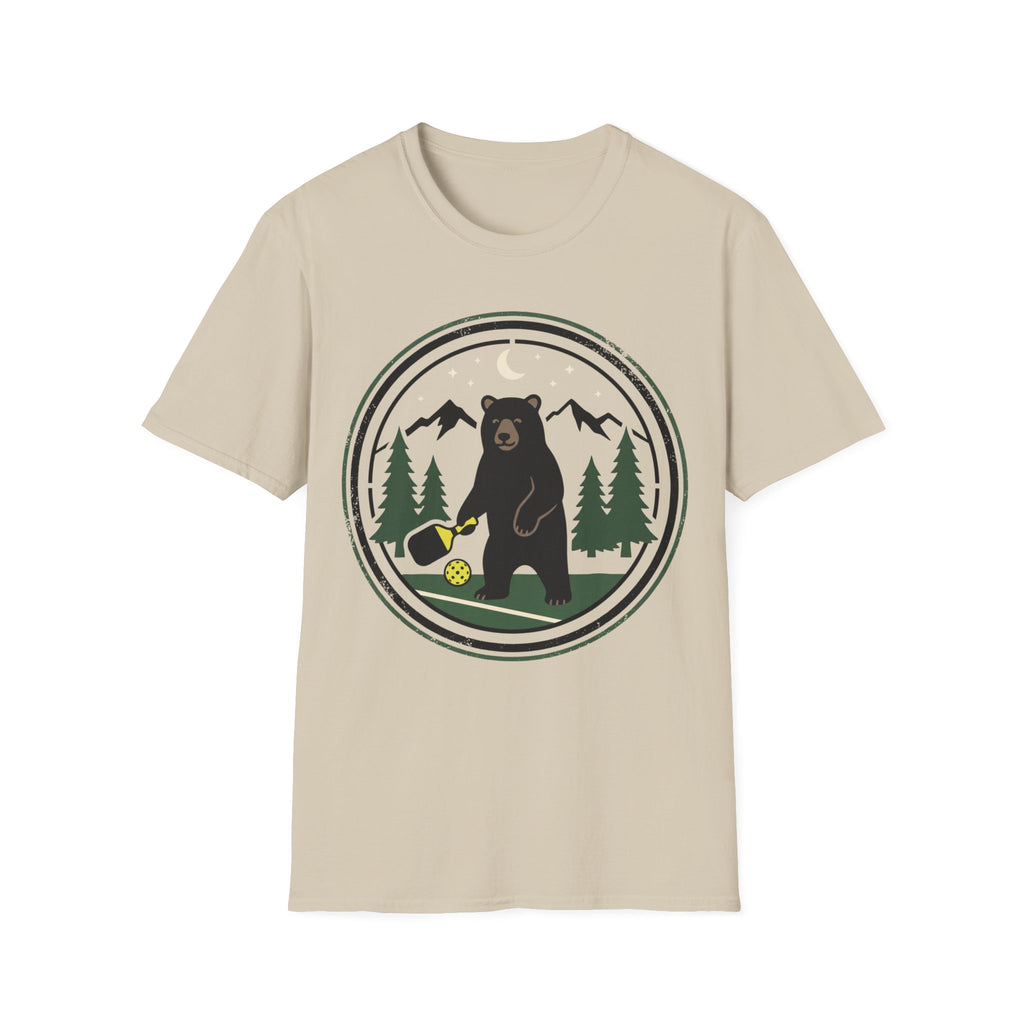 Bear playing pickeball  T shirt