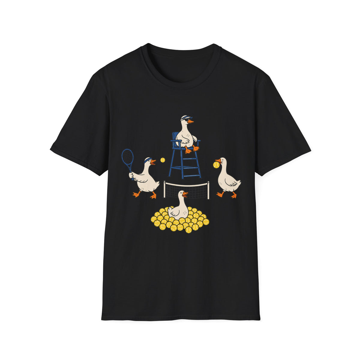 Duck Tennis Match T Shirt