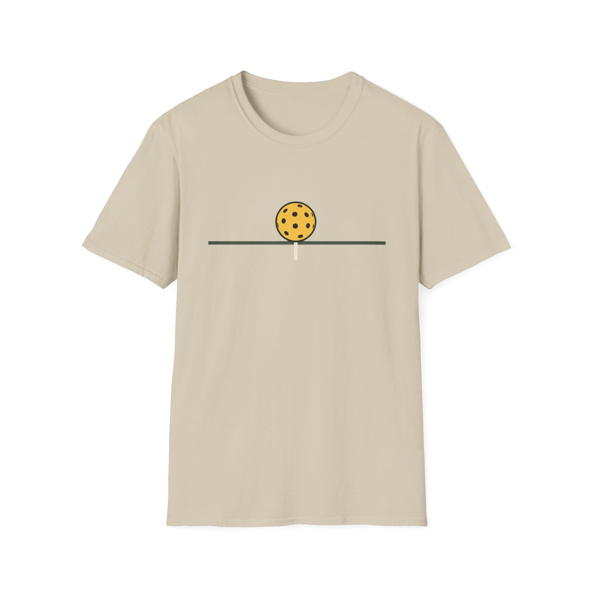 Pickleball on the line Graphic T shirt