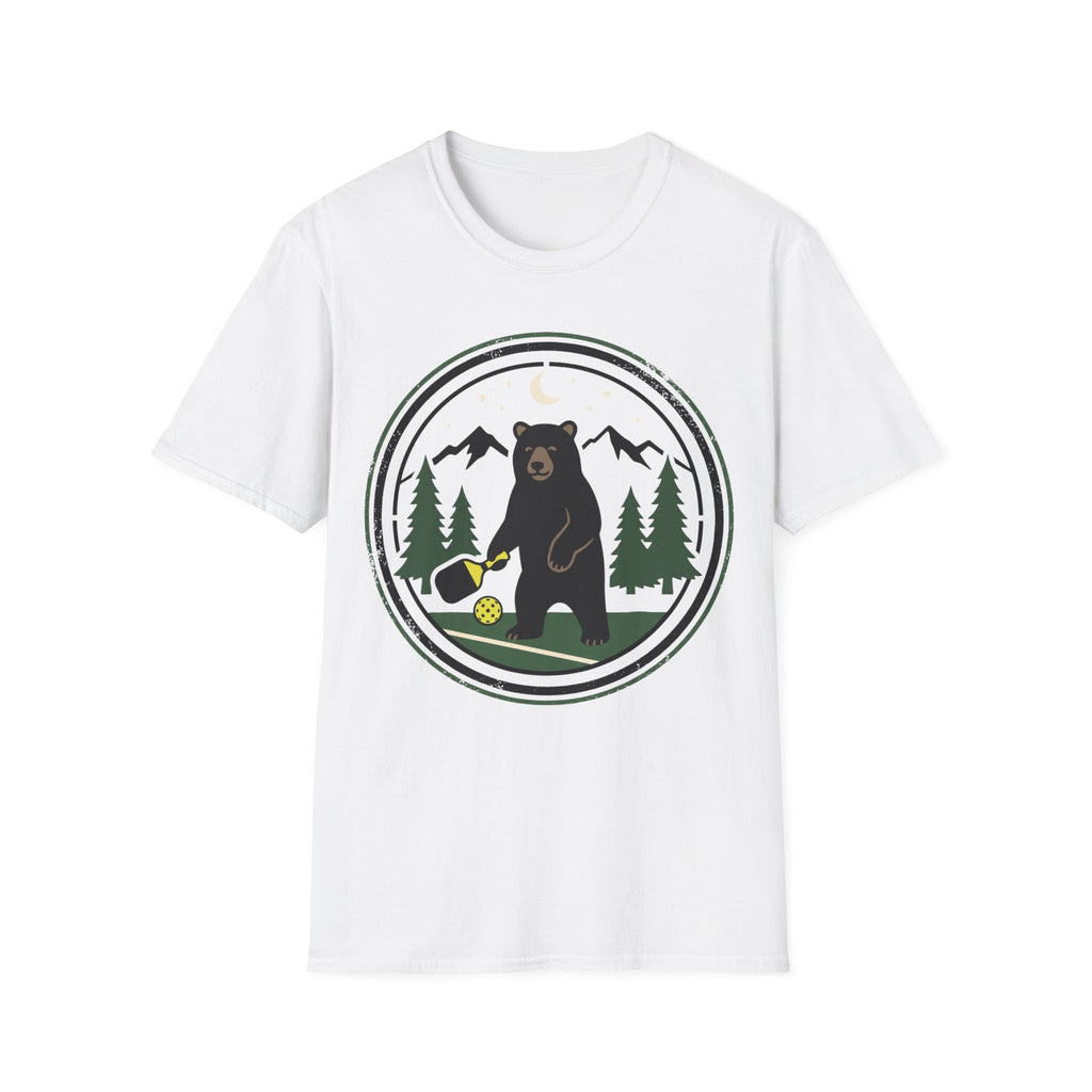 Bear playing pickeball  T shirt
