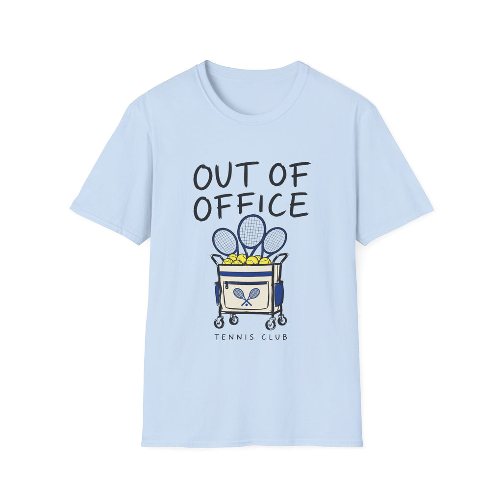Out of Office Tennis T Shirt