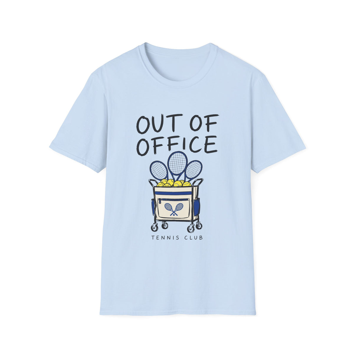 Out of Office Tennis T Shirt