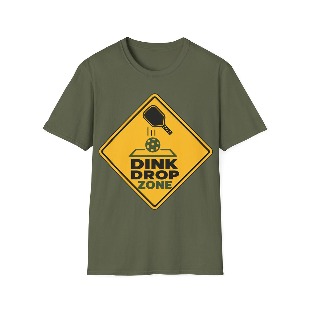 Dink drop zone hazard T shirt