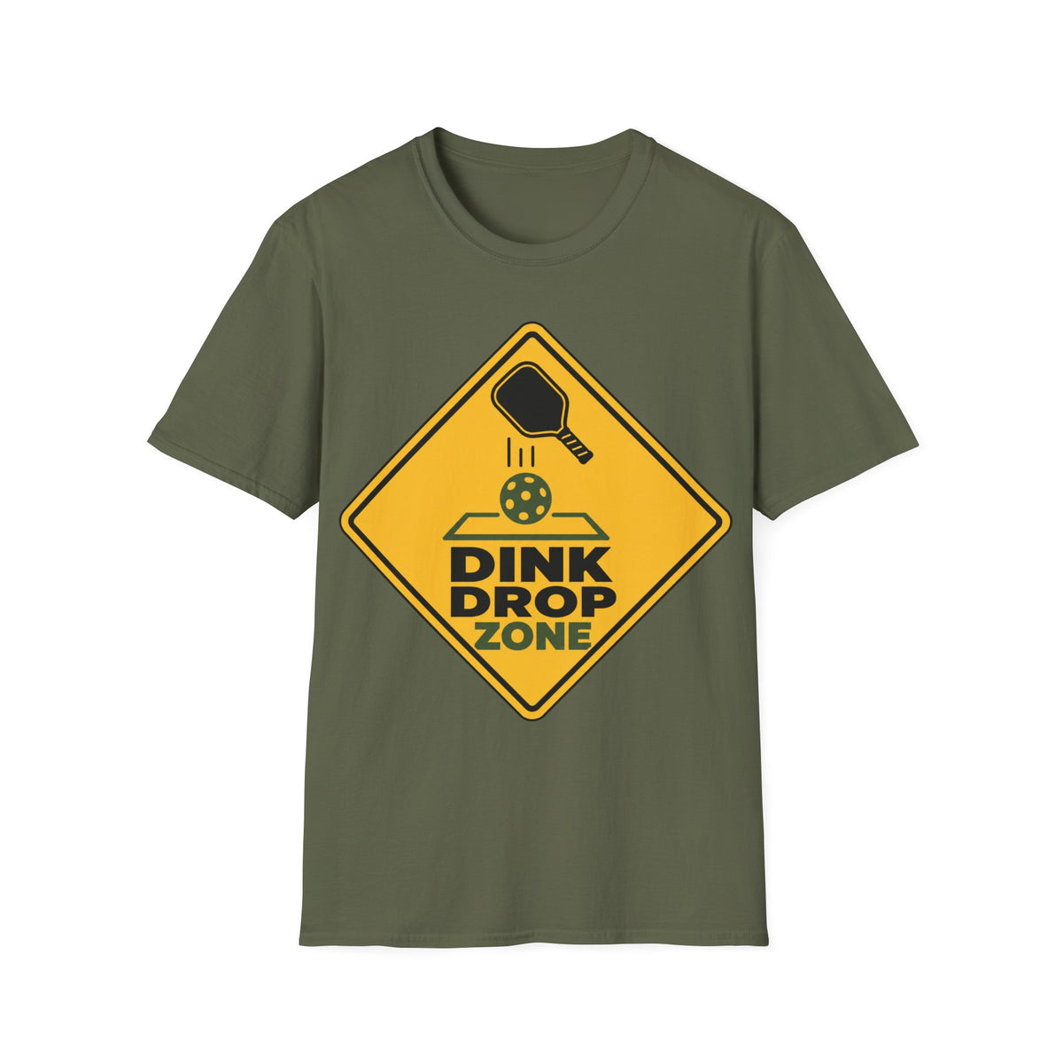 Dink drop zone hazard T shirt