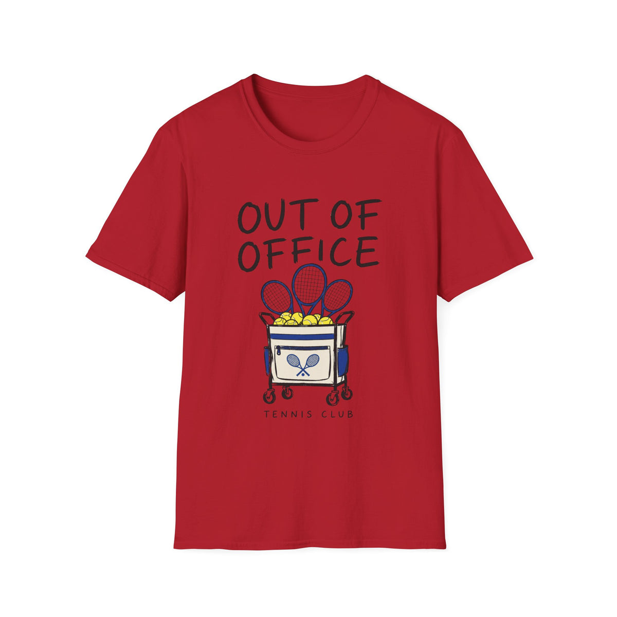 Out of Office Tennis T Shirt