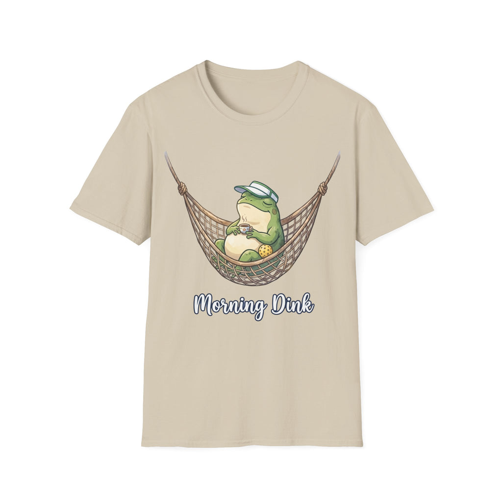 Morning Dink Frog T shirt