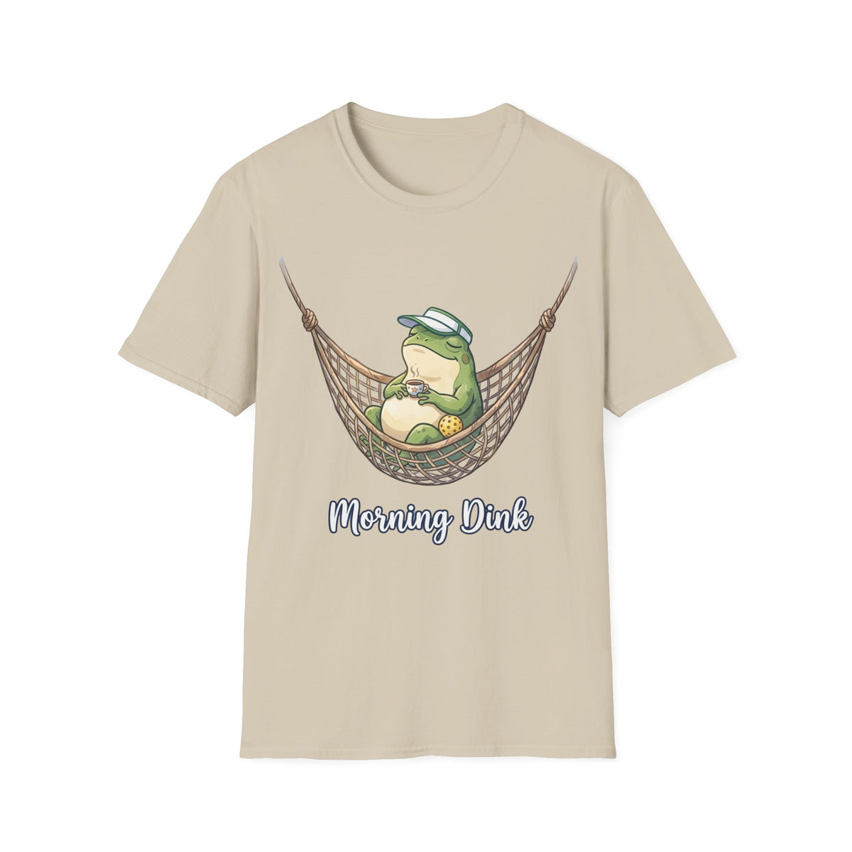 Morning Dink Frog T shirt