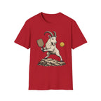 Mountain goat playing pickleball T shirt