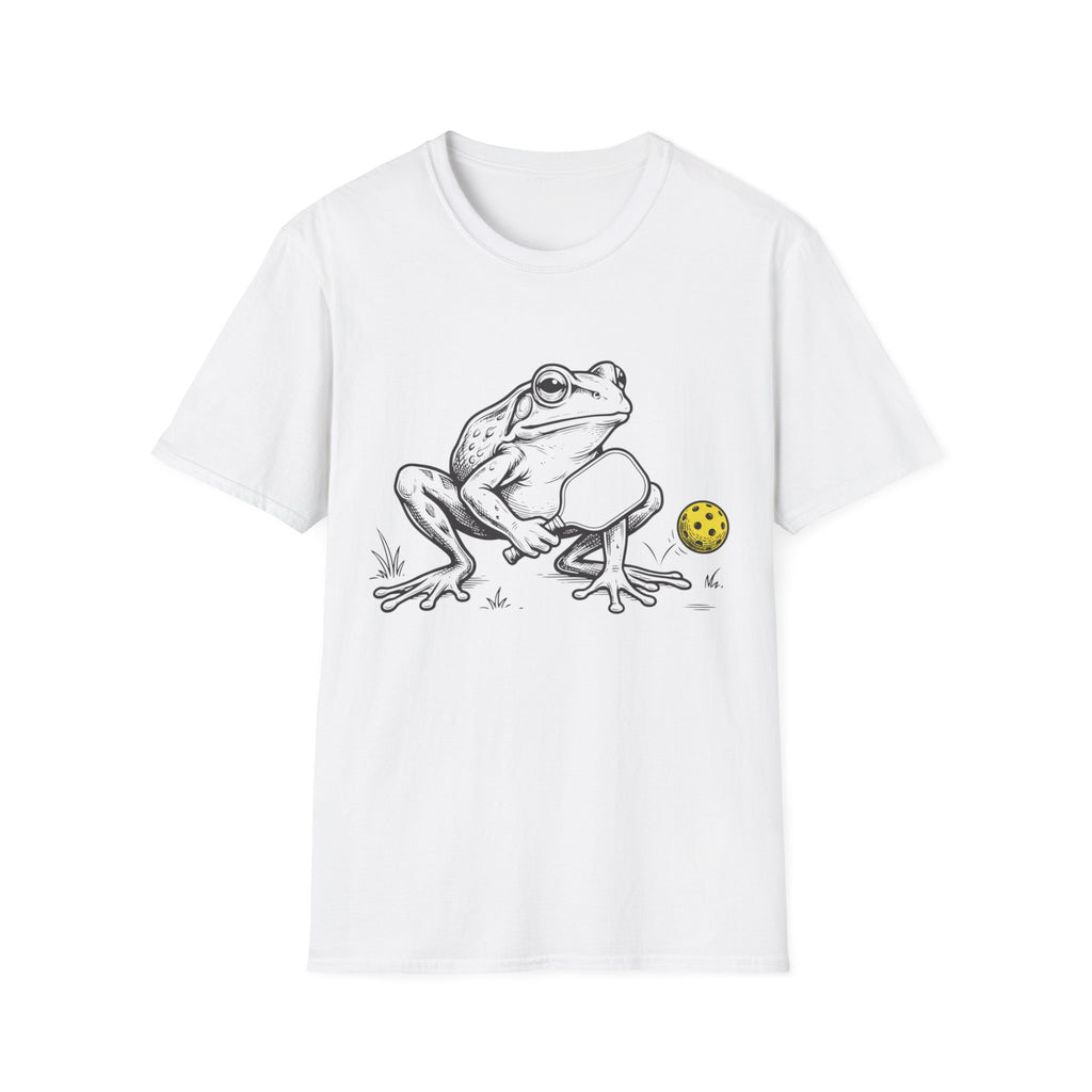 Frog playing pickleball T shirt