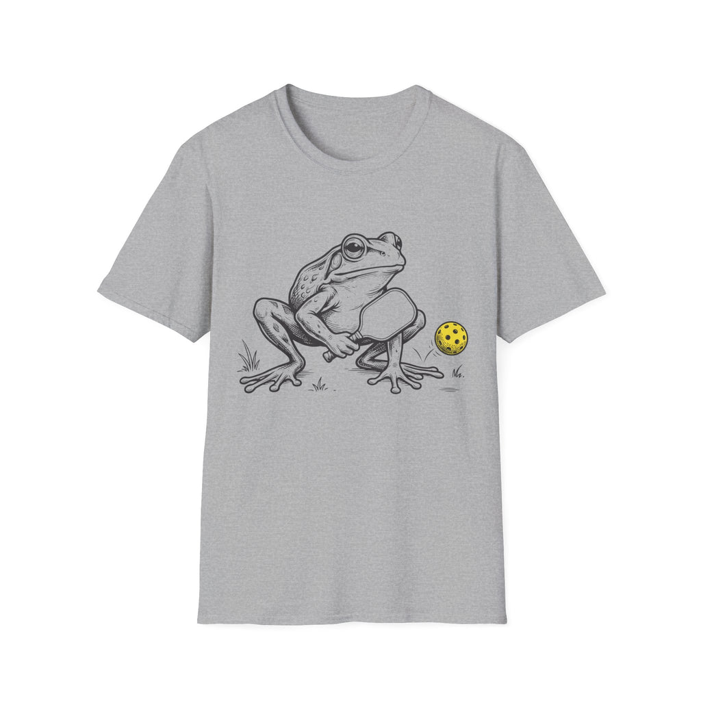 Frog playing pickleball T shirt