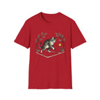 Cat playing pickleball T shirt