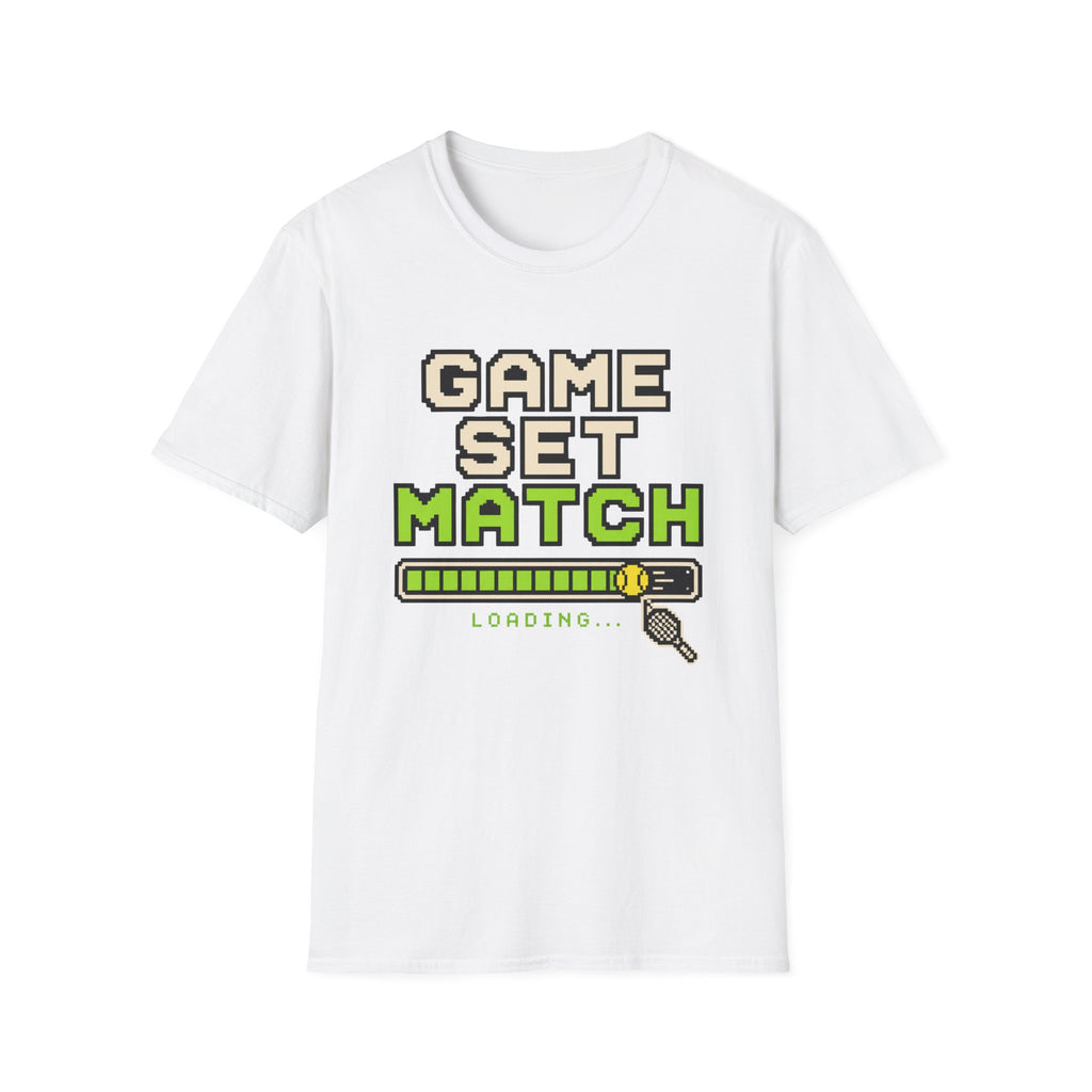 Game Set Match Retro Gaming T shirt