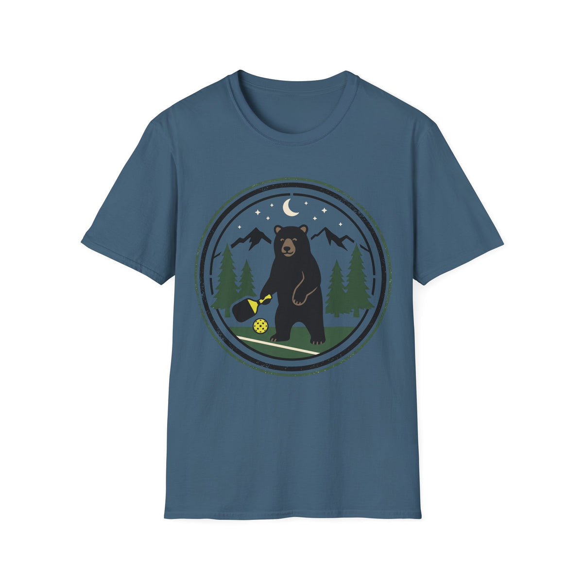 Bear playing pickeball  T shirt