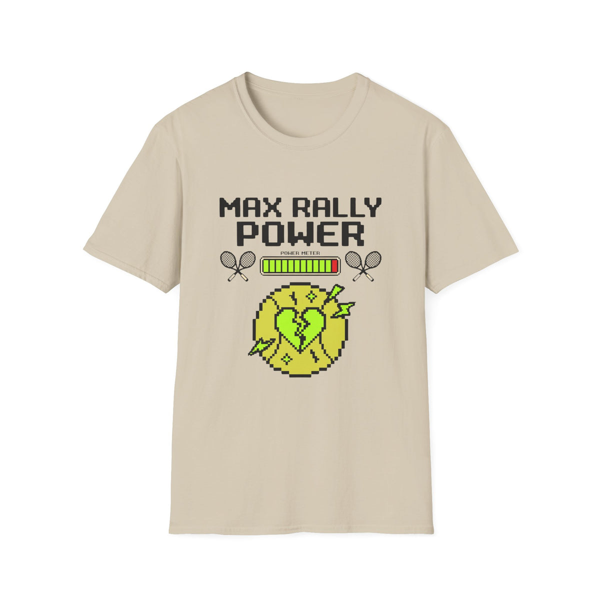 Max Rally Power Retro Gaming T Shirt