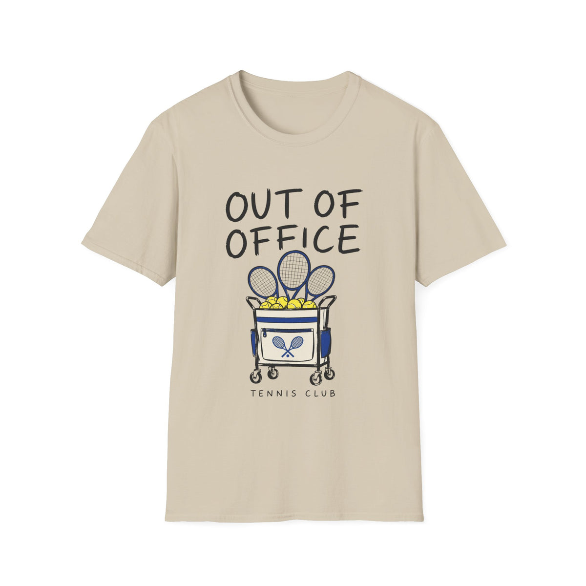 Out of Office Tennis T Shirt