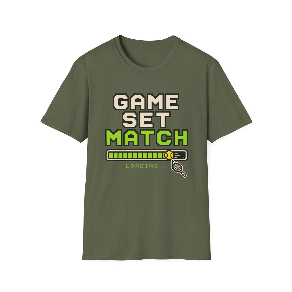 Game Set Match Retro Gaming T shirt