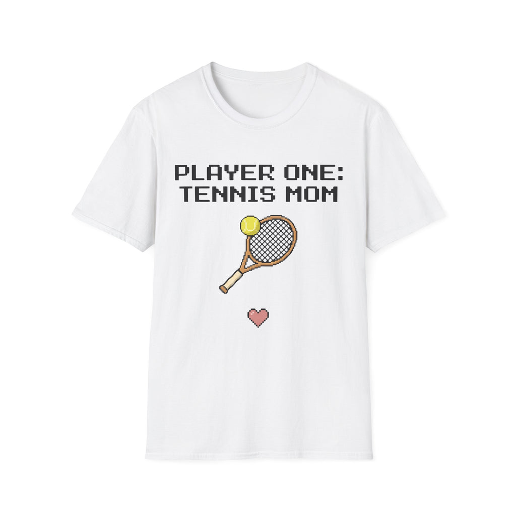 Retro Gaming Tennis Mom T Shirt
