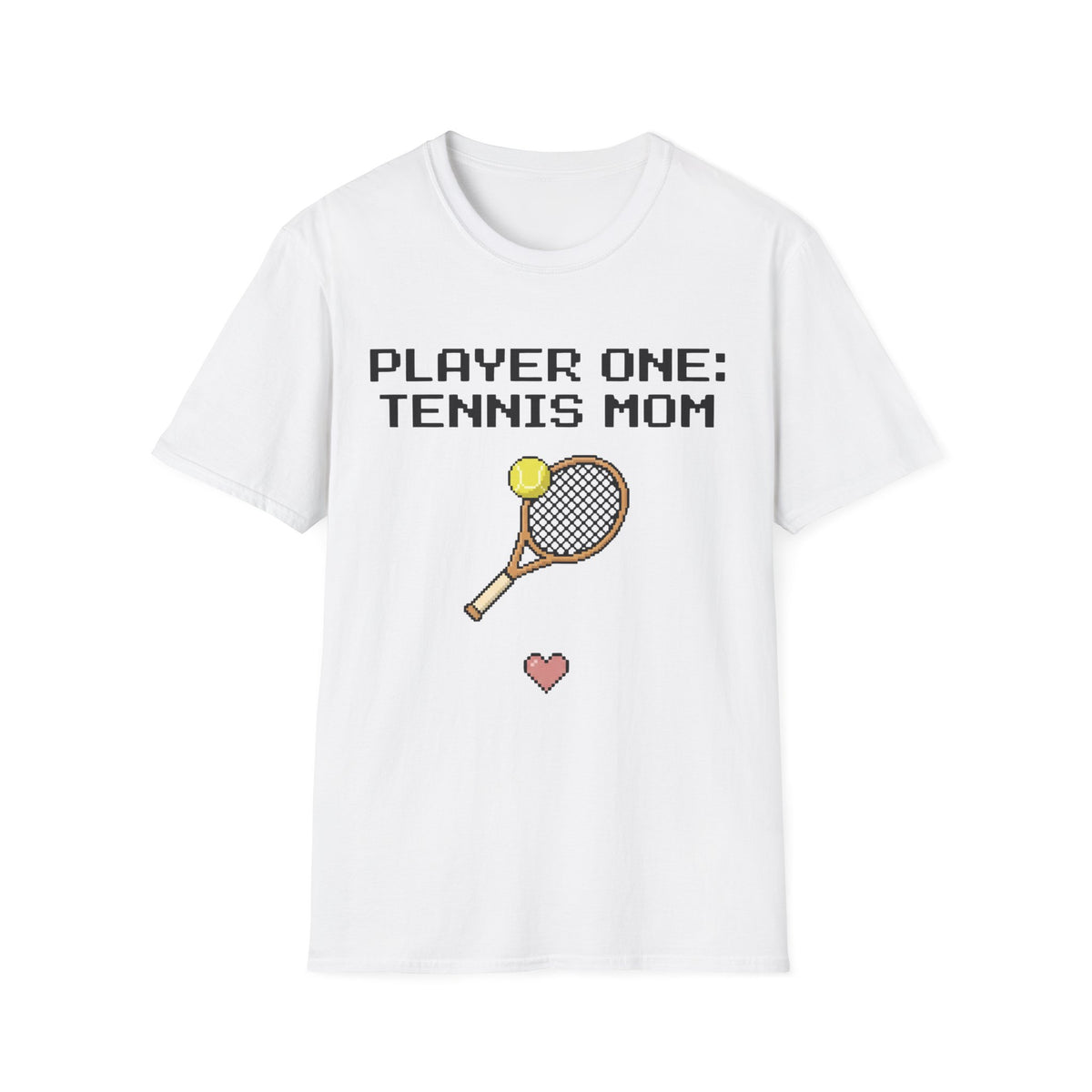 Retro Gaming Tennis Mom T Shirt