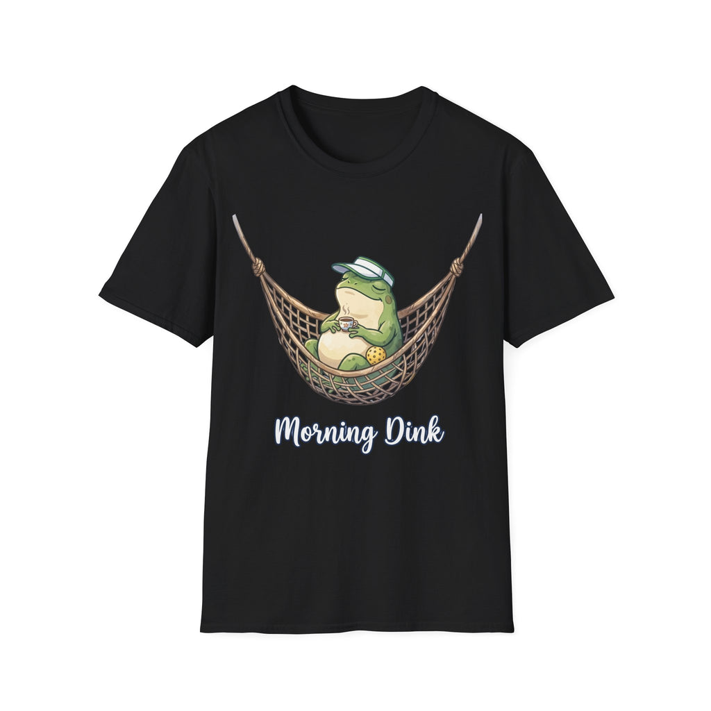 Morning Dink Frog T shirt